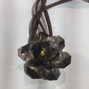 Swarovski Flower crystal necklace by FRONAY
